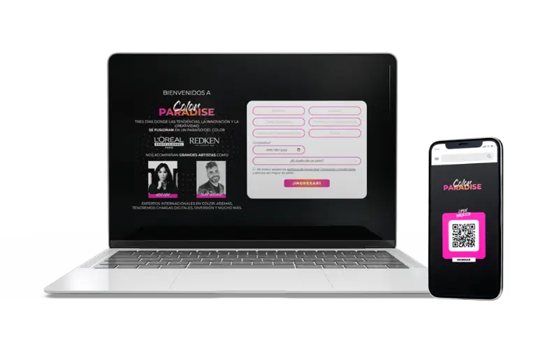 formulario para registro para eventos bmotik