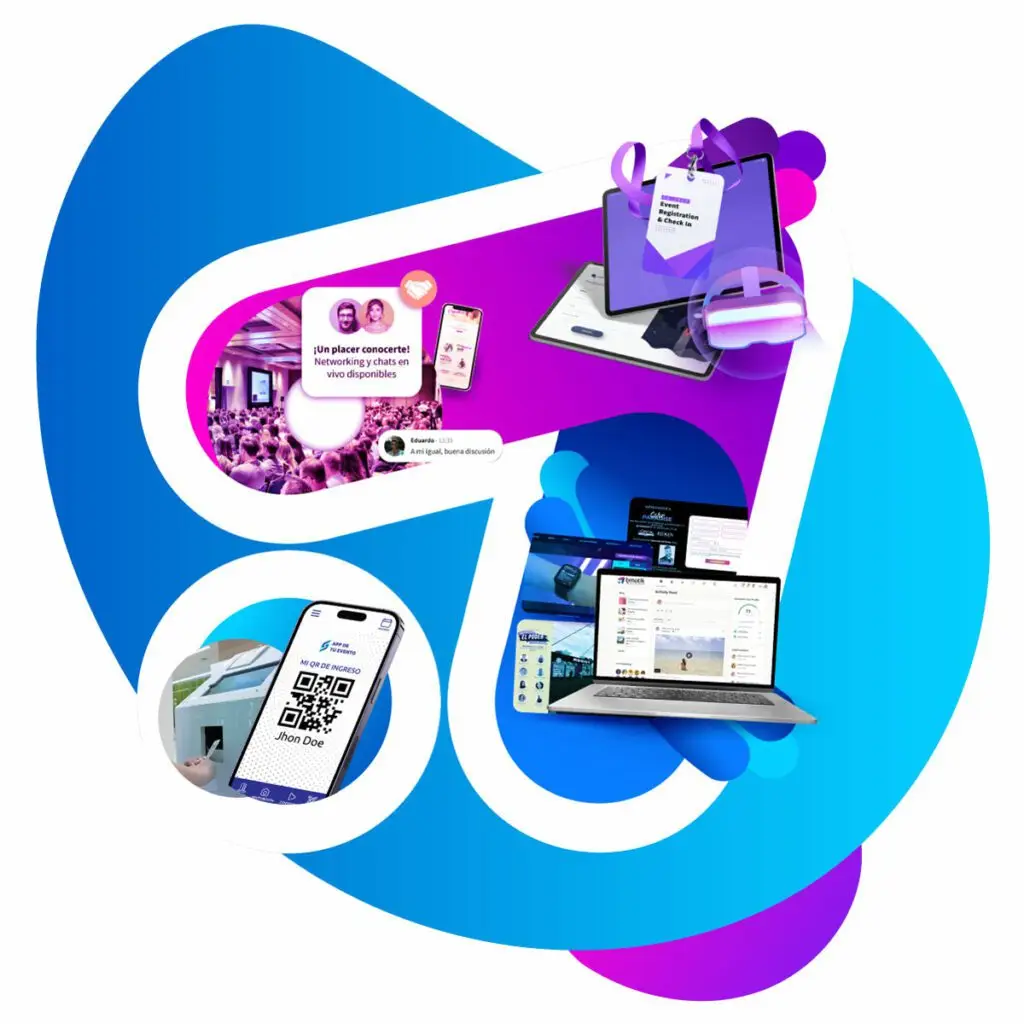 Plataforma para eventos 360 bmotik